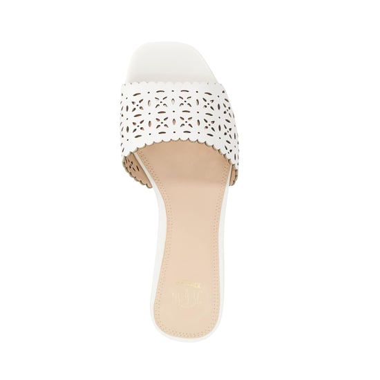 Dune Ladies Leostar - Laser Cut Leather Mules - Image 3