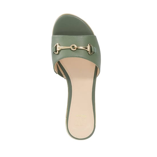Dune Ladies Leonies - Flat Leather Slip-On Mule - Image 3