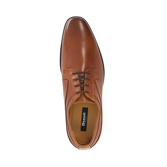 Dune Mens Santiaego - Leather Lace-Up Gibson - Image 3