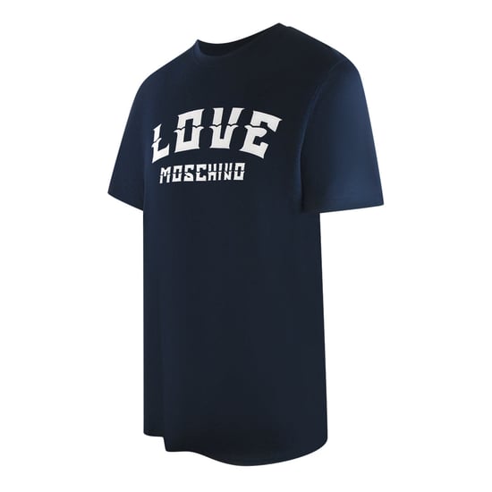 Love Moschino Bold Logo Navy Blue T-shirt - Image 3