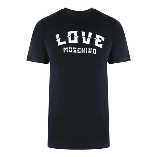 Love Moschino T-shirt Met Opvallend Logo In Zwart - Image 1