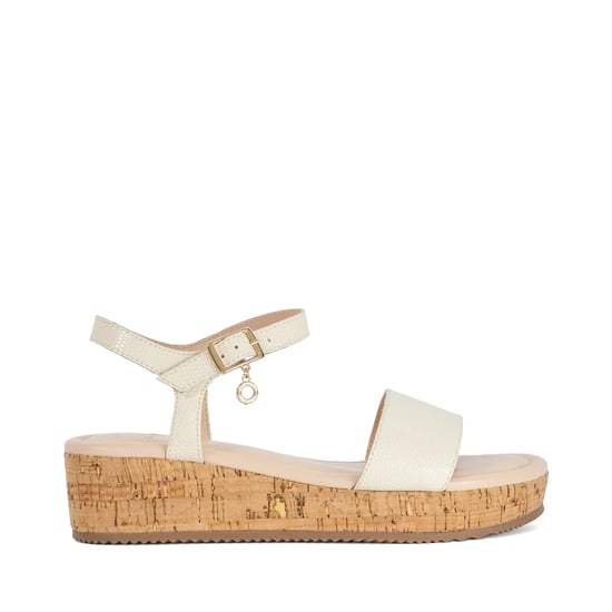 Dune Ladies Liara - Cork Flatform Sandals - Image 2