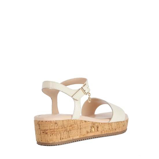 Dune Ladies Liara - Cork Flatform Sandals - Image 4