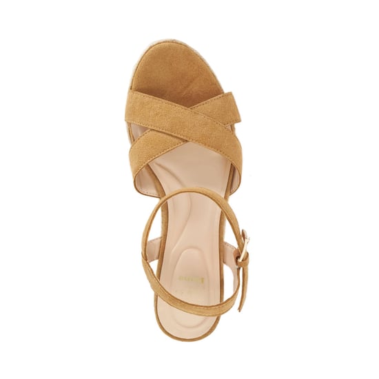 Dune Ladies Kalmias - Raffia Flatform Wedge - Image 3