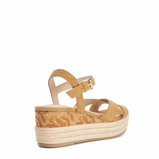 Dune Ladies Kalmias - Raffia Flatform Wedge - Image 4