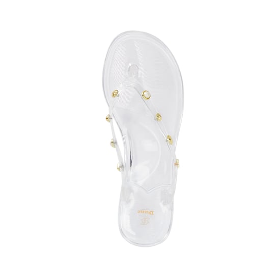 Dune Ladies Lalas - Jelly Toe Post Embellished Sandals - Image 3