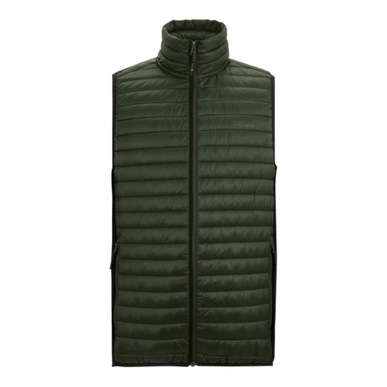 Regatta Mens Andreson Hybrid Padded Jacket (Dark Khaki/Black) - Image 1