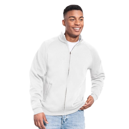Fruit of the Loom Unisex Volwassen Iconic Premium Sweaterjack (Wit) - Image 4