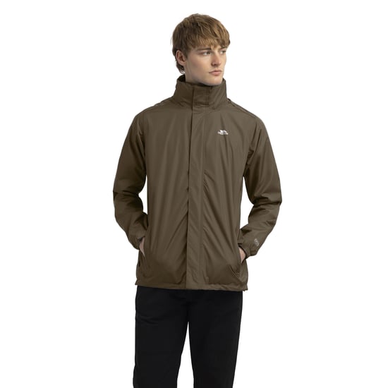 Trespass Mens Fraser II Waterproof Jacket (Dark Vine) - Image 3