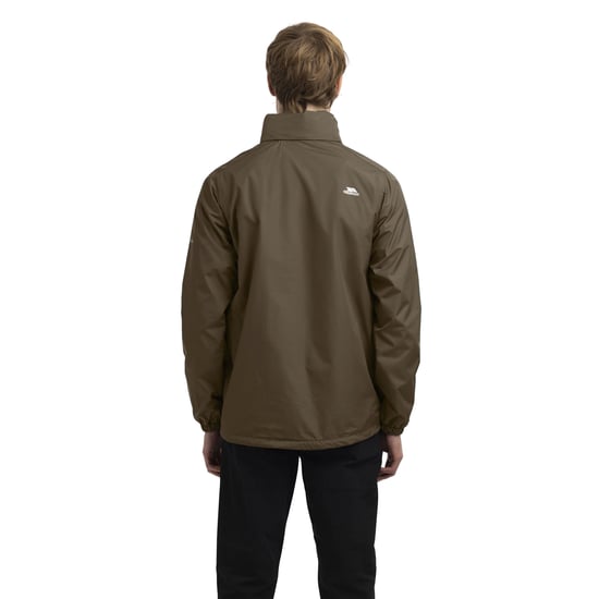 Trespass Mens Fraser II Waterproof Jacket (Dark Vine) - Image 4