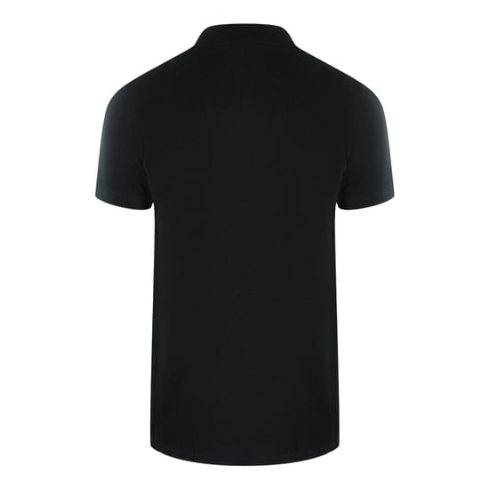 Love Moschino Heart Logo Black Polo Shirt - Image 3