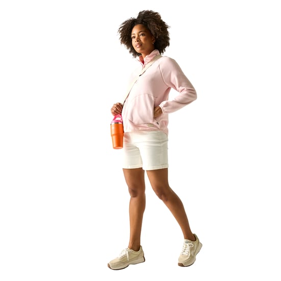Regatta Dam/Lady Frankie Quarter Zip Fleece Top (Pink Haze) - Image 5