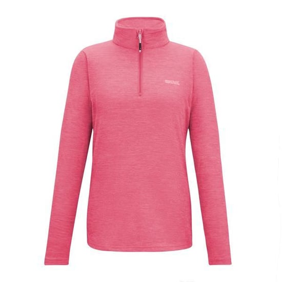 Regatta Womens/Ladies Sweetheart Quarter Zip Fleece Top (Pop) - Image 1