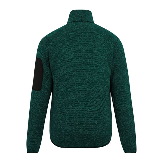Regatta Heren Newhill Marl Full Zip Fleecejack (Mediterraan groen) - Image 2