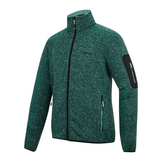 Regatta Mens Newhill Marl Full Zip Fleece Jacket (Arctic) - Image 3