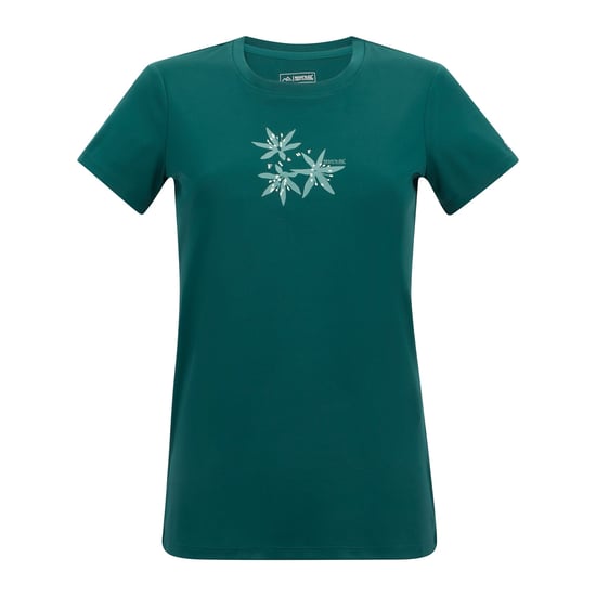 Regatta Dames/Dames Fingal Bloem T-shirt (Mediterraan groen) - Image 1