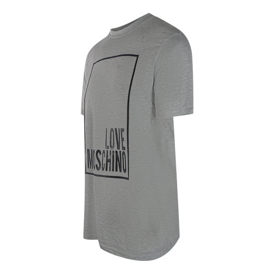 Love Moschino Box Logo Grey T-shirt - Image 2