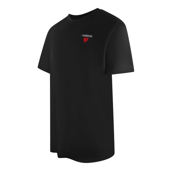 Love Moschino Small Heart Logo Black T-shirt - Image 4