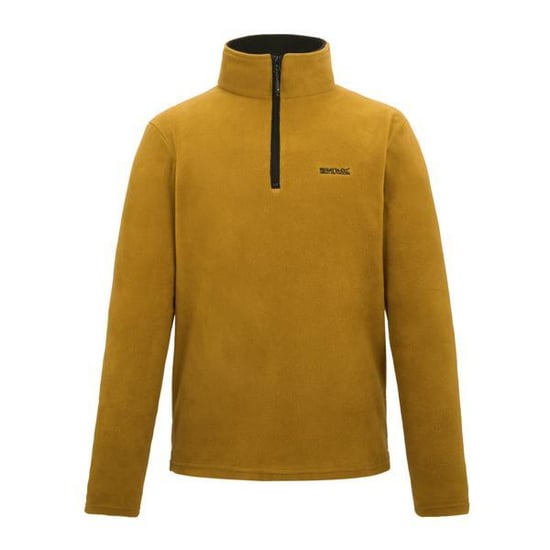 Regatta - Geweldig voor Buiten Heren Thompson Half Zip Fleece Sweater (Hout Bruin) - Image 1