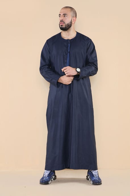 Herrflotta Thobe Jubba Saudi Islamiska Arab Eid Emirati Kaftan Jubbah Tofs Robe - Image 5