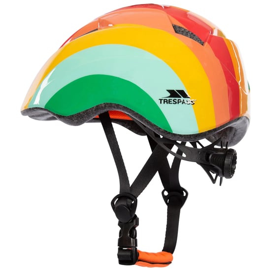 Trespass Kinder/Kids Dunt Regenboog Gestreepte Mountainbike Helm (Veelkleurig) - Image 5