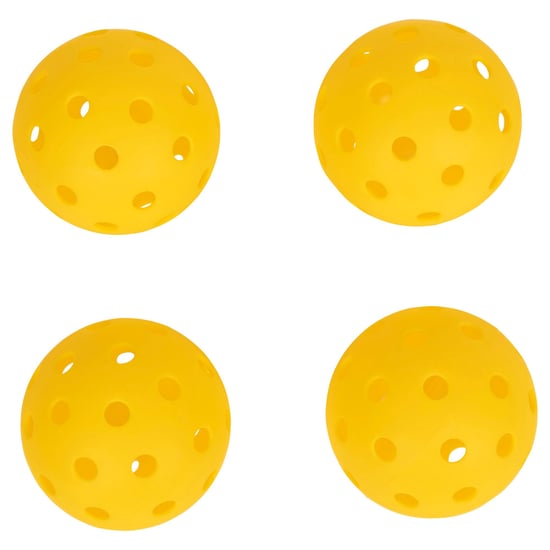 Trespass Morty Pickleball Peddel en Ballen Set (Oranje/zwart) - Image 2