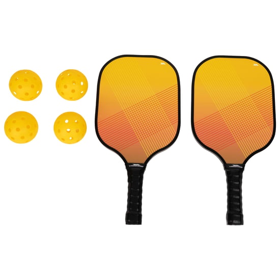 Trespass Morty Pickleball Peddel en Ballen Set (Oranje/zwart) - Image 4