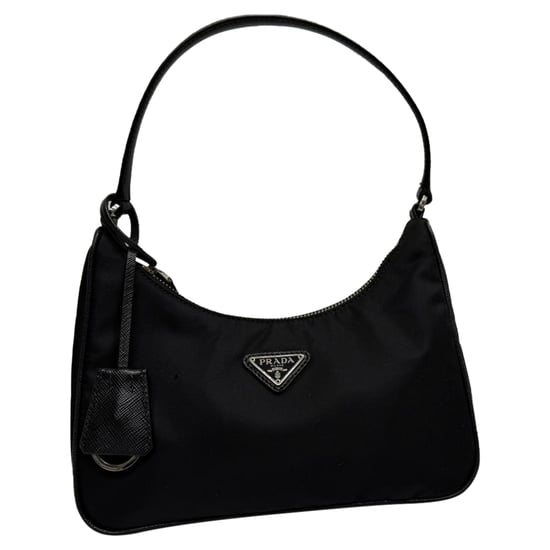 Prada Re-Edition 2005 Shoulder Bag in Black Nylon - Image 1