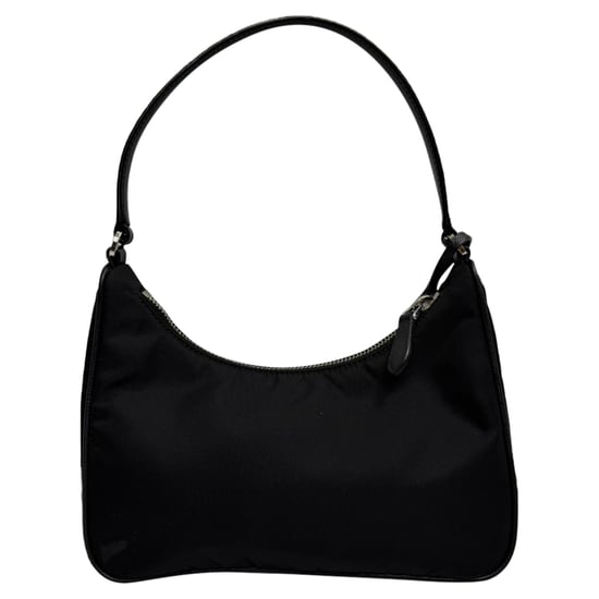 Prada Re-Edition 2005 Shoulder Bag in Black Nylon - Image 3
