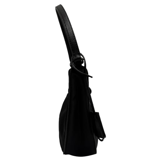 Prada Re-Edition 2005 Shoulder Bag in Black Nylon - Image 4