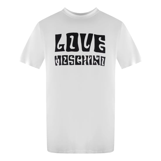 Love Moschino Logo White T-shirt - Image 1