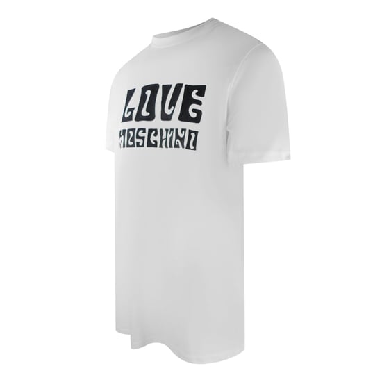 Love Moschino Logo White T-shirt - Image 3