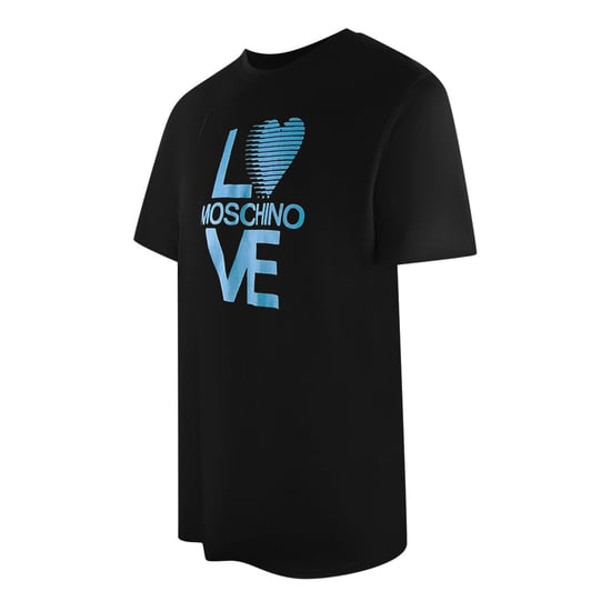 Love Moschino Logo Black T-shirt - Image 3