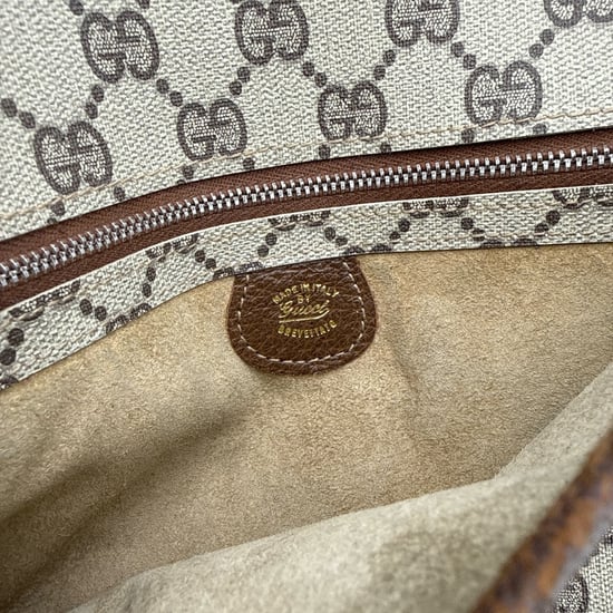 Gucci Vintage stoffen clutch tas - Image 6