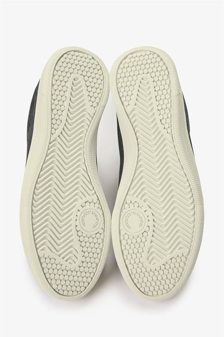 Fred Perry Tennis Skor Mocka Herr Ankergrey Träningssneakers - Image 4