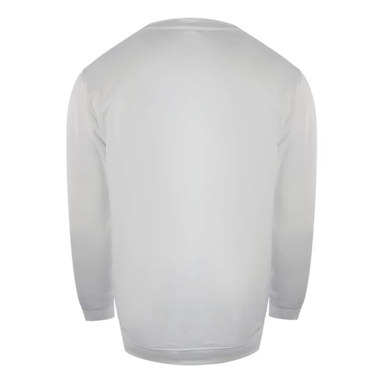 Love Moschino Vit Tröja Med Hjärtlogotyp - Image 2