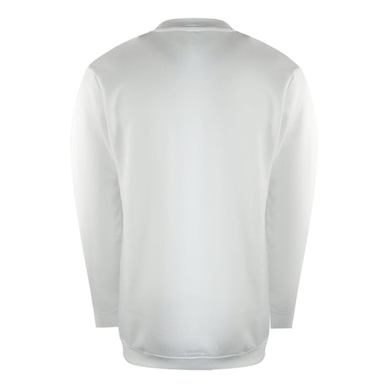 Love Moschino Box Logo White Sweatshirt - Image 2