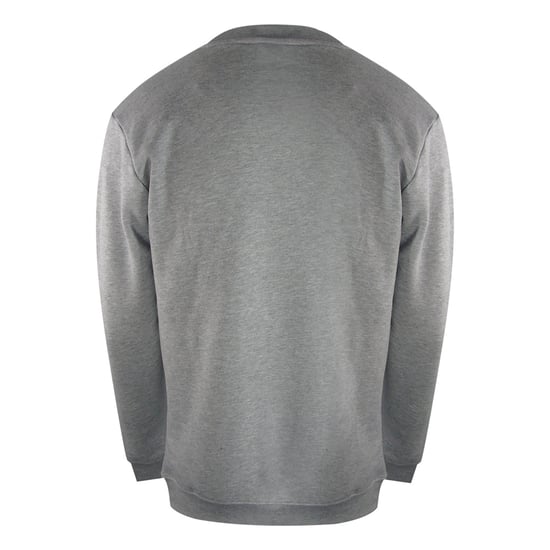 Love Moschino Box Logo Grey Sweatshirt - Image 2