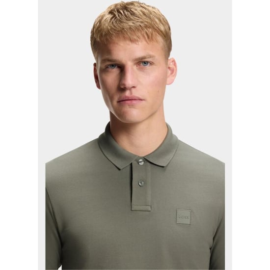 Boss Orange Polo lange mouw passerby 10256683 01 50507704/076 - Image 3