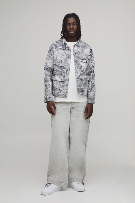 Regular Fit Forest Camo Overshirt - Image 4