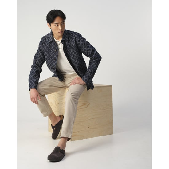 J.C. Rags Overshirt dark blue dessin - Image 5