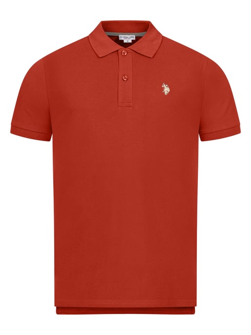 U.S. Polo Assn. heren basic poloshirt met korte mouwen en stretch - Image 1
