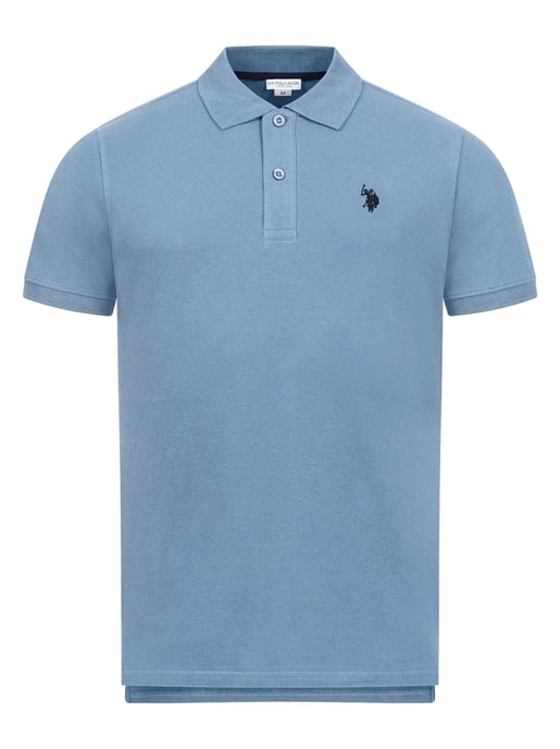U.S. Polo Assn. heren basic poloshirt met korte mouwen en stretch - Image 1
