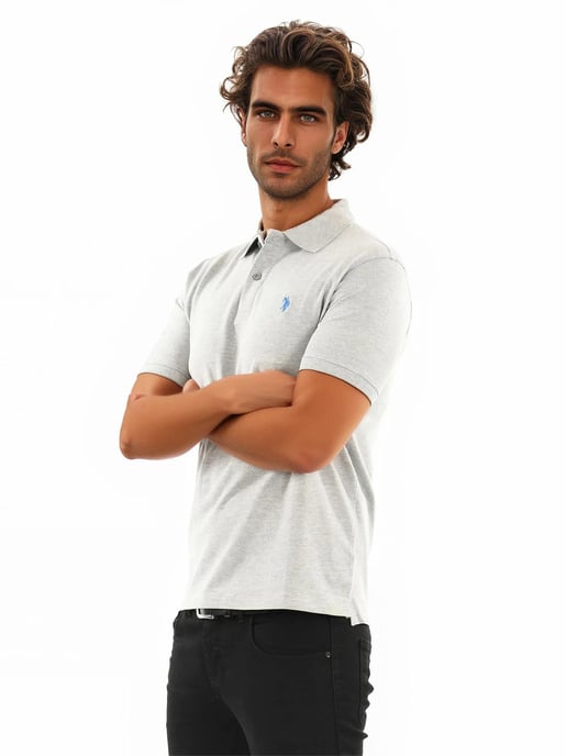 U.S. Polo Assn. heren basic poloshirt met korte mouwen en stretch - Image 5
