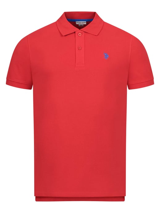 U.S. Polo Assn. heren basic poloshirt met korte mouwen en stretch - Image 1