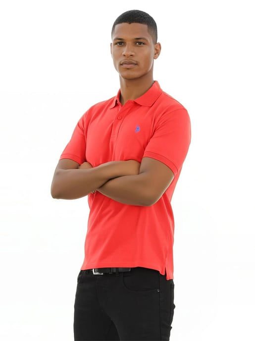 U.S. Polo Assn. heren basic poloshirt met korte mouwen en stretch - Image 5