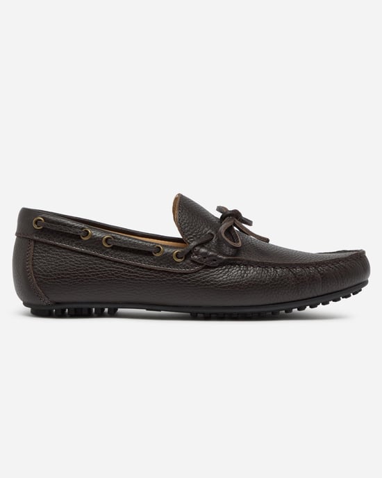 Cano Driving Shoes in Dark Brown - Image 4