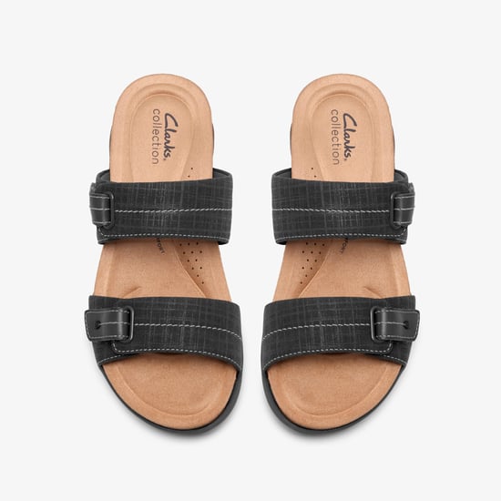April Dusk Black Interest Sandals - Image 6