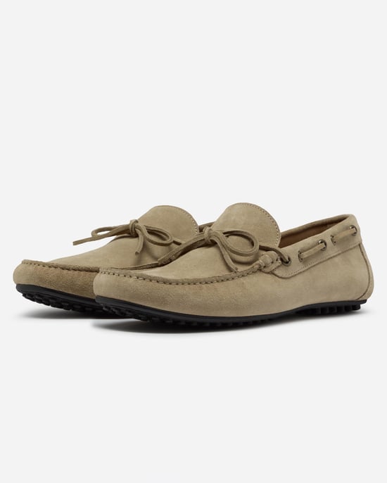 Cano Driving Shoes in Tan - Image 1