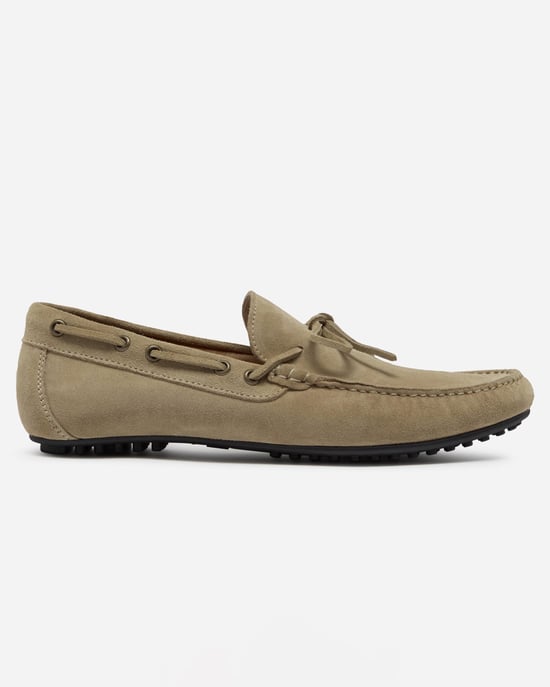 Cano Driving Shoes in Tan - Image 2